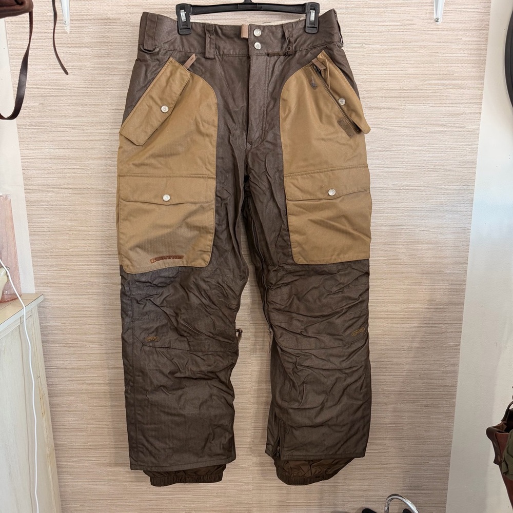 Burton Sherpa lined snowboard pants men's size small
